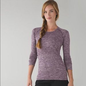 Lululemon Swiftly Tech Long Sleeve Purple
